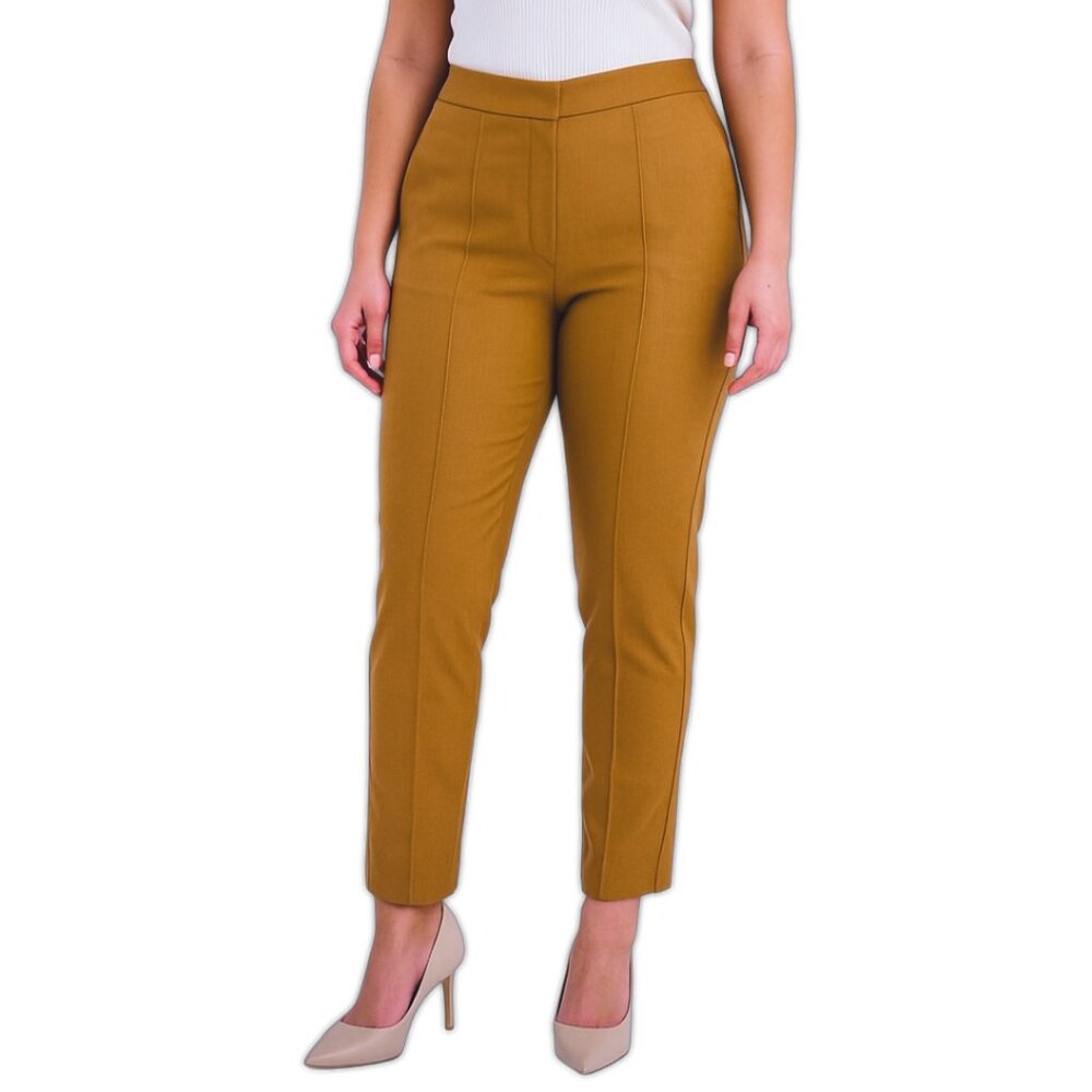 Athe Vanessa Bruno Brown Trouser Pants Minimalist‎ Career Quiet Luxury FR 38